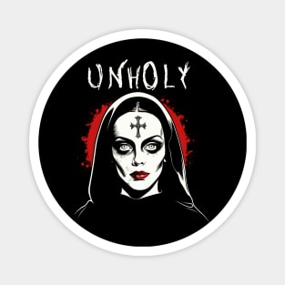 Unholy Nun Magnet